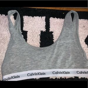 calvin klein sports bra